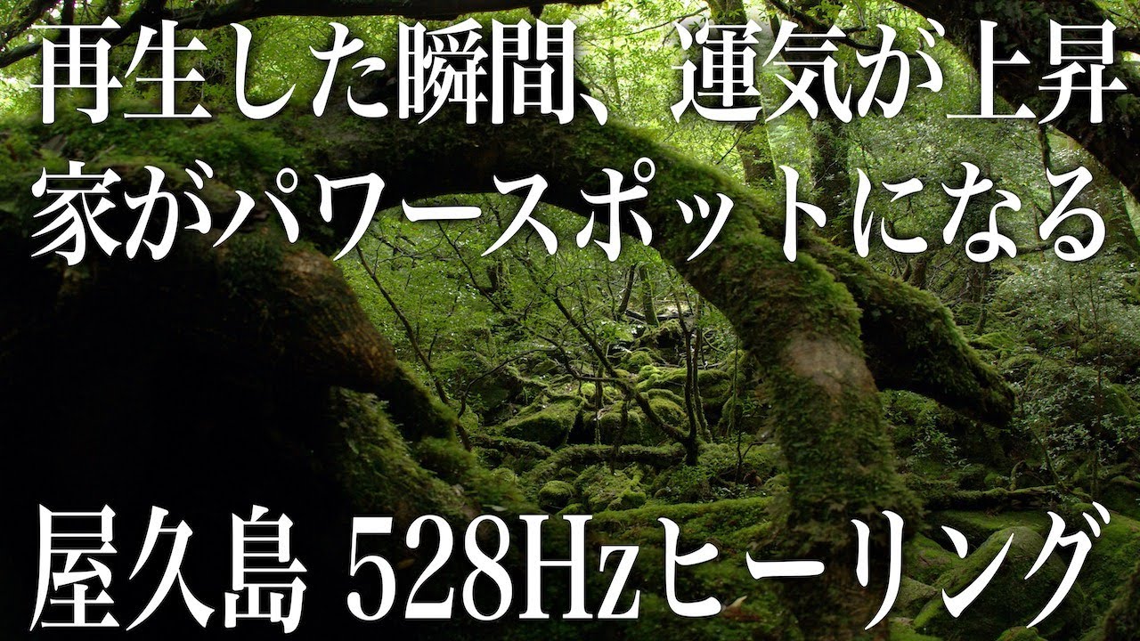 再生するだけで家がパワースポットに
