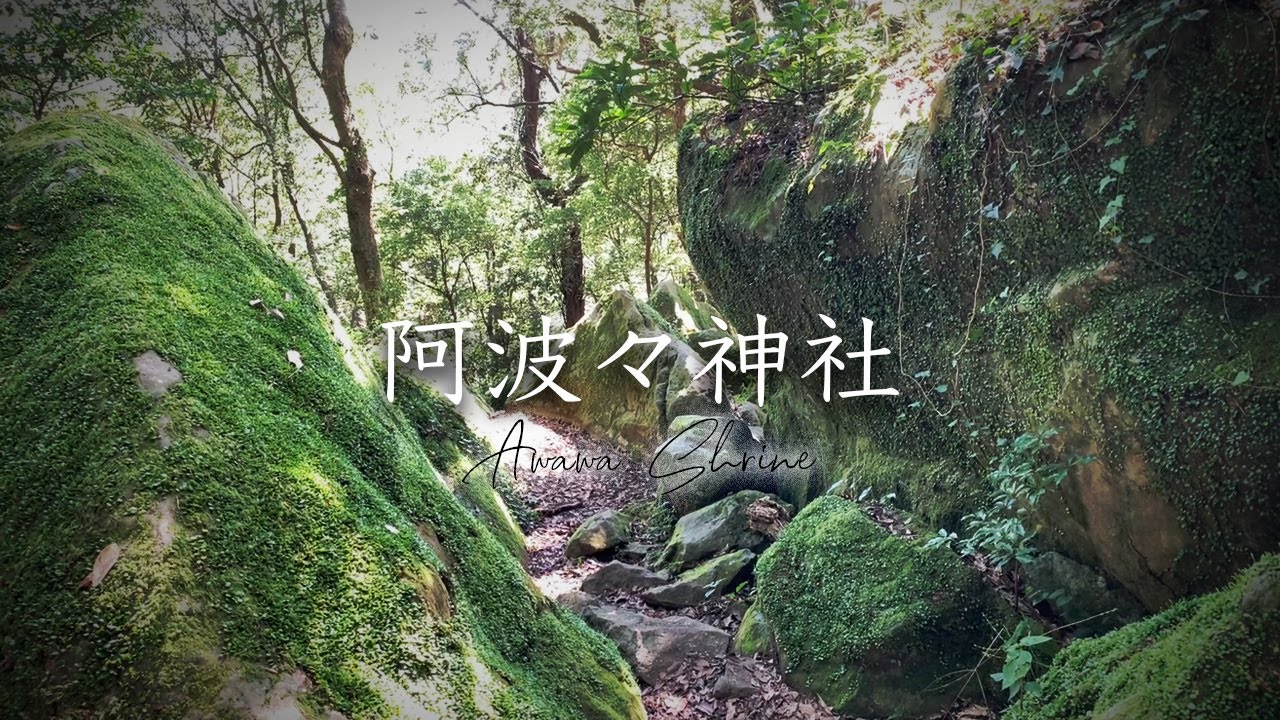 【神秘の山】阿波々神社、磐座 (Shizuoka, Japan) 静岡県掛川市：そうだ、神社に行こう