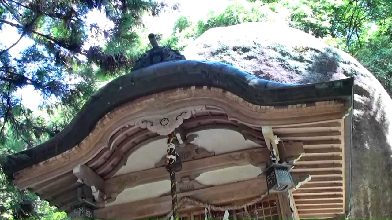 大阪のパワースポット 磐船神社 Osaka iwafune-shrine sacred site in Osaka,Japan